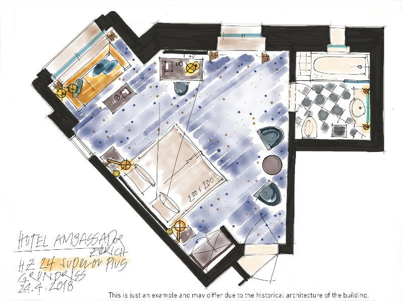 Small Luxury Ambassador Hotel Zúrich